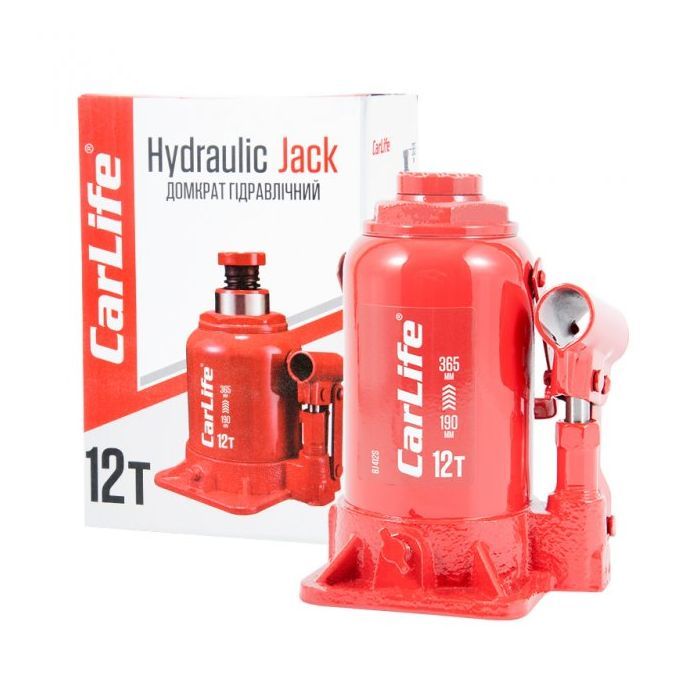 Домкрат CarLife 12т 190-165мм (BJ412S) изображение 4