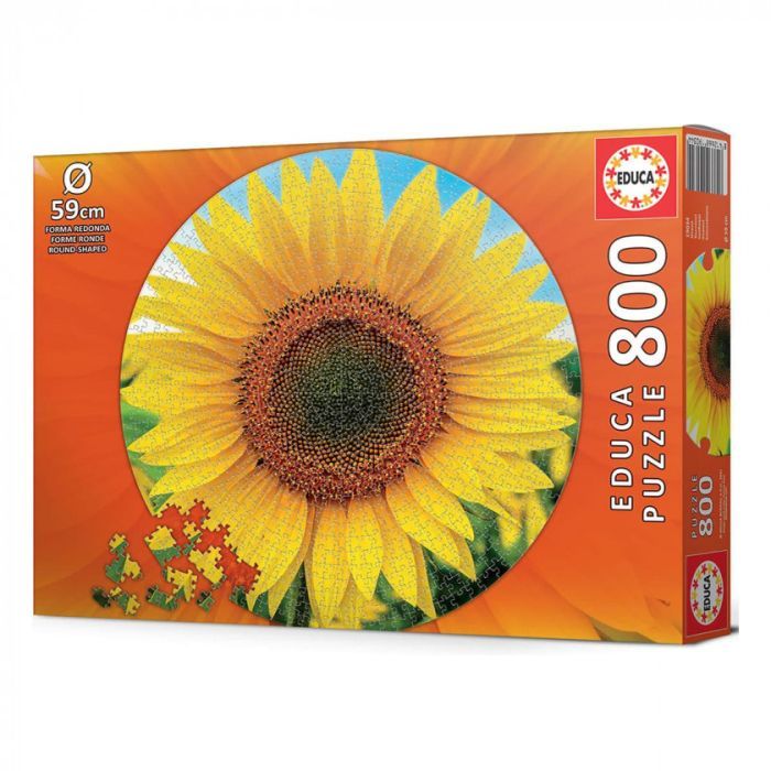 Пазл Educa Подсолнечник 800 элементов (6337245) изображение 5