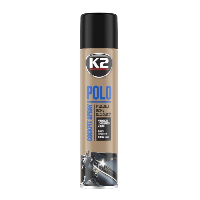 Автополіроль K2 POLO COCKPIT 300ml нове авто (K403FA) зображення 3