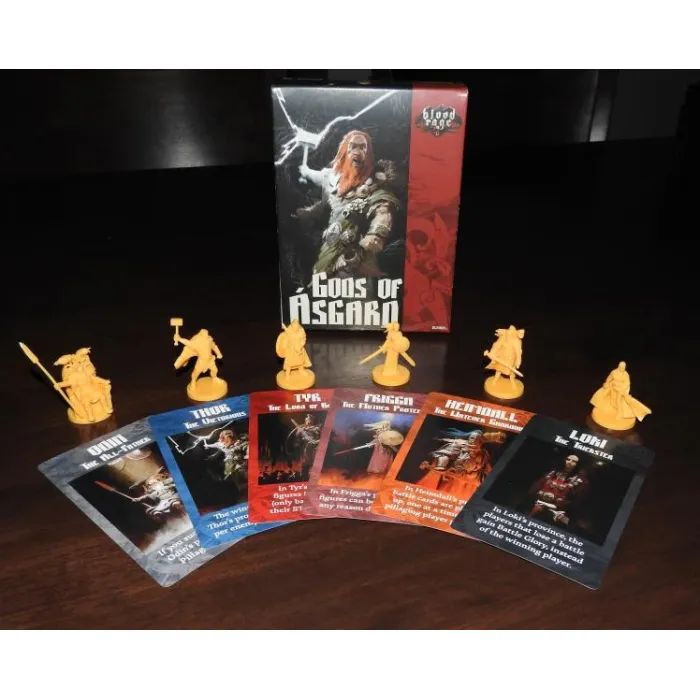 Настільна гра CMON Limited Blood Rage: Gods of Asgard (Кров і Лють: Боги Асгарда) доповнення англ. (889696002815) зображення 2