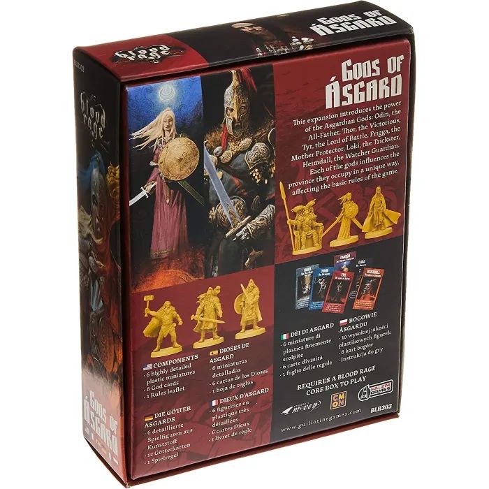 Настільна гра CMON Limited Blood Rage: Gods of Asgard (Кров і Лють: Боги Асгарда) доповнення англ. (889696002815) зображення 3