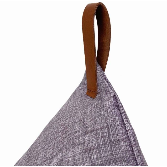 Подушка Прованс Декоративная NEW Stone с кожаным хлястиком 45х45 (4823093421400) изображение 2