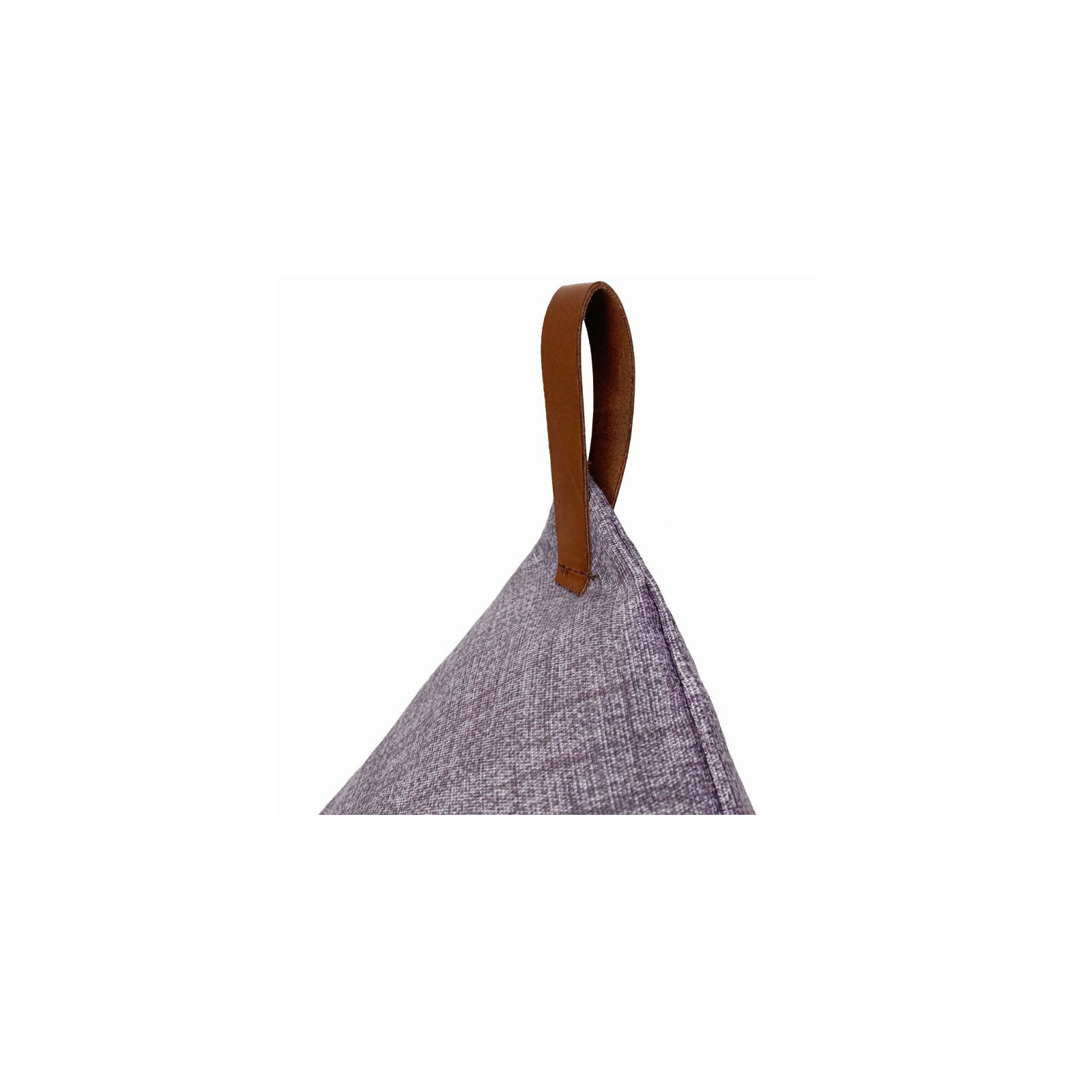 Подушка Прованс Декоративная NEW Stone с кожаным хлястиком 45х45 (4823093421400) изображение 2