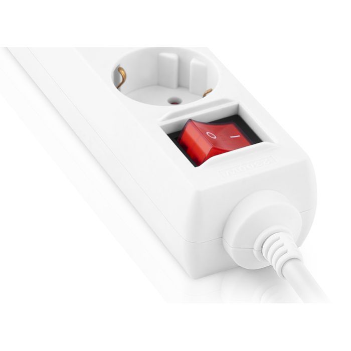 Мережевий фільтр живлення REAL-EL RS-Protect M 3m, white (EL122300027) зображення 4