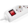 Мережевий фільтр живлення REAL-EL RS-Protect M 3m, white (EL122300027) зображення 5