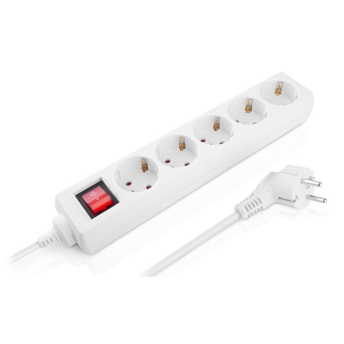 Мережевий фільтр живлення REAL-EL RS-Protect M 3m, white (EL122300027) зображення 8