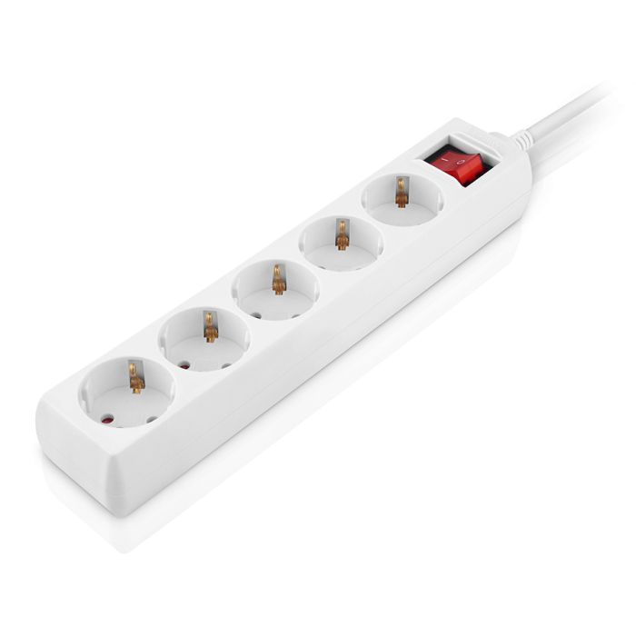 Мережевий фільтр живлення REAL-EL RS-Protect M 3m, white (EL122300027) зображення 9