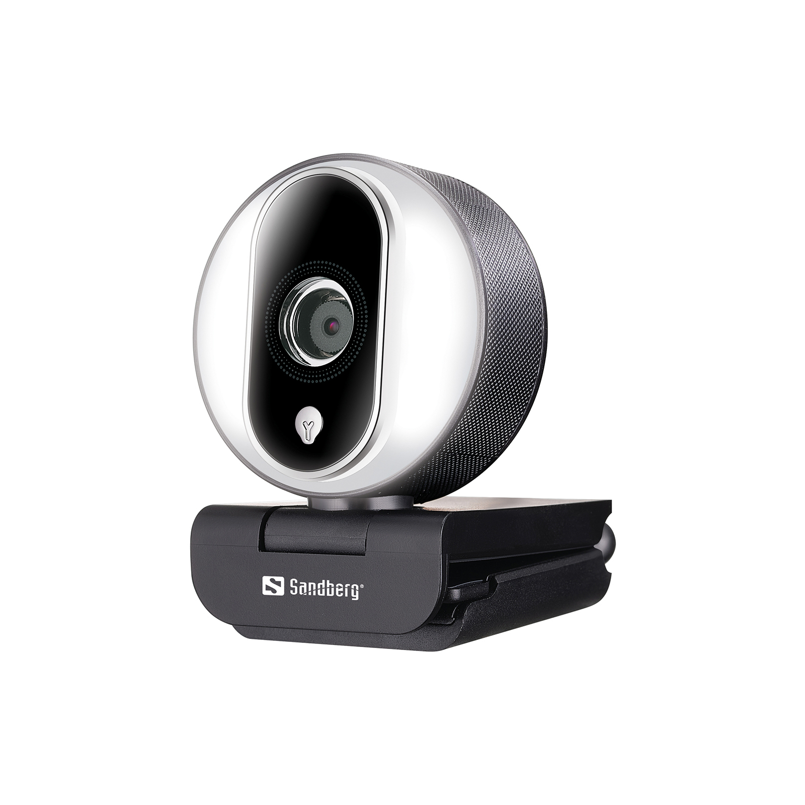 Веб-камера Sandberg Streamer Webcam Pro Full HD Autofocus Ring Light Black (134-12) зображення 2