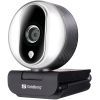 Веб-камера Sandberg Streamer Webcam Pro Full HD Autofocus Ring Light Black (134-12) зображення 2