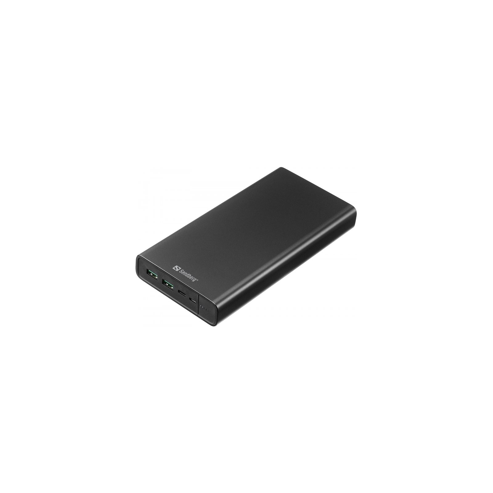 Батарея універсальна Sandberg 38400mAh, PD/100W, QC/3.0, inp:USB-C/Micro-USB, out:USB-A*2 (420-63)