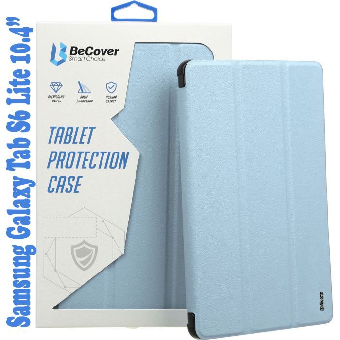 Чехол для планшета BeCover Soft Edge Pencil Mount Samsung Galaxy Tab S6 Lite 10.4 P610/P613/P615/P619 Black (708351)