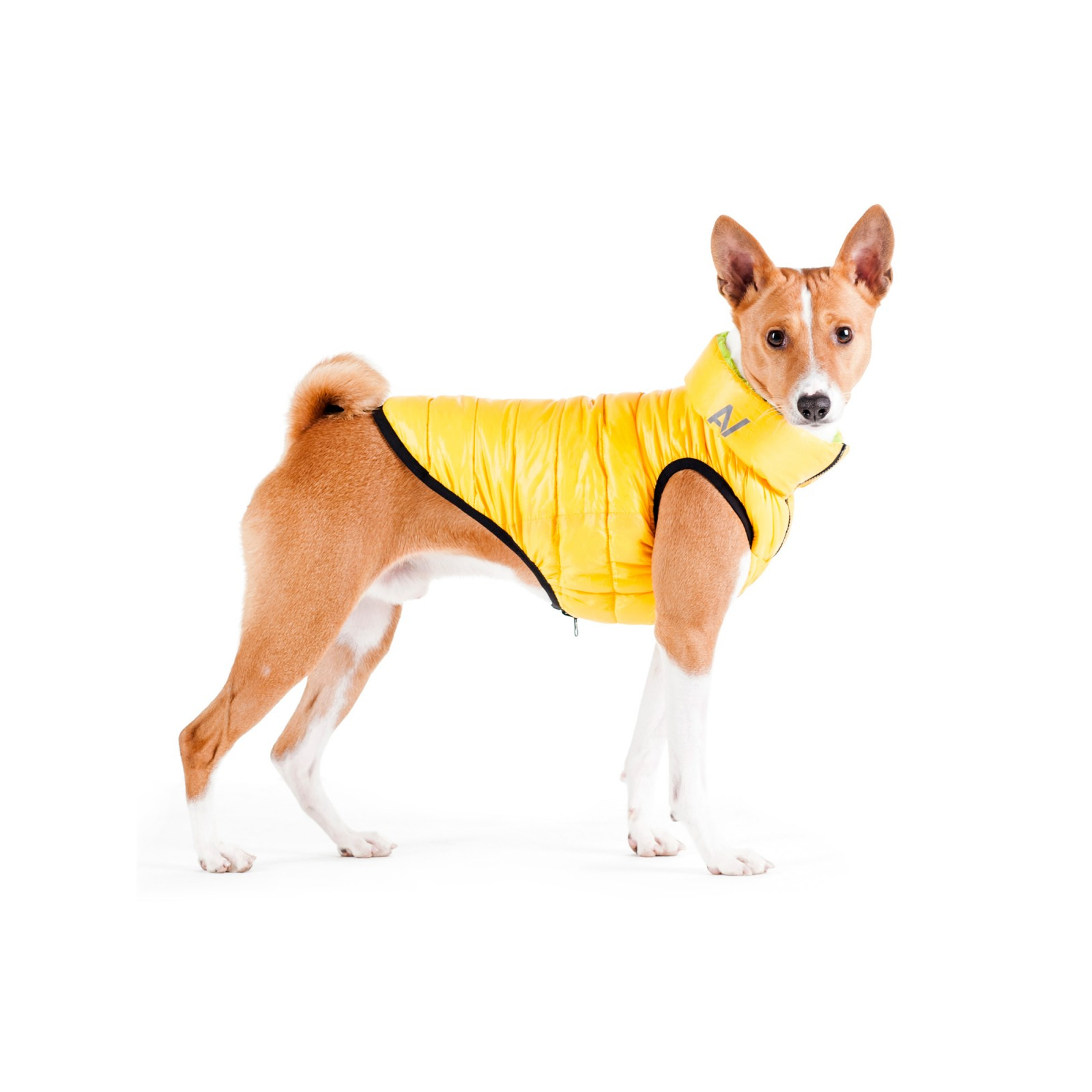 Курточка для животных Airy Vest двусторонняя L 55 желто-салатовая (1576) изображение 6