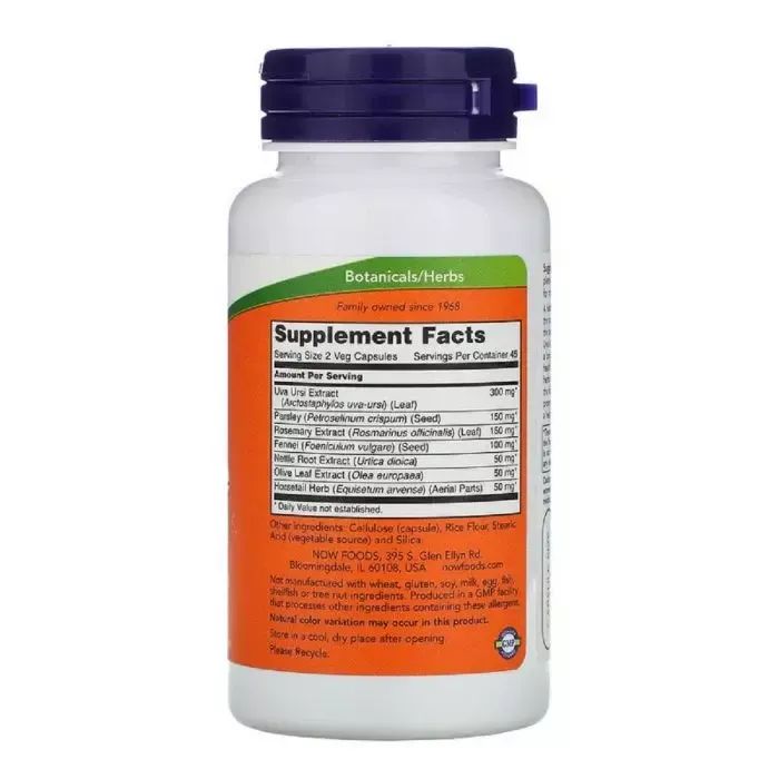 Травы Now Foods Очищение почек, Kidney Cleanse, 90 вегетарианских капсул (NOW-02463) изображение 2