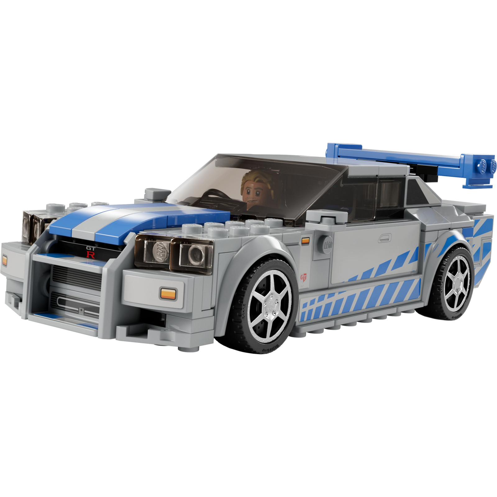 Конструктор LEGO Speed Champions «Подвійний форсаж» Nissan Skyline GT-R (R34) 319 деталей (76917) зображення 2