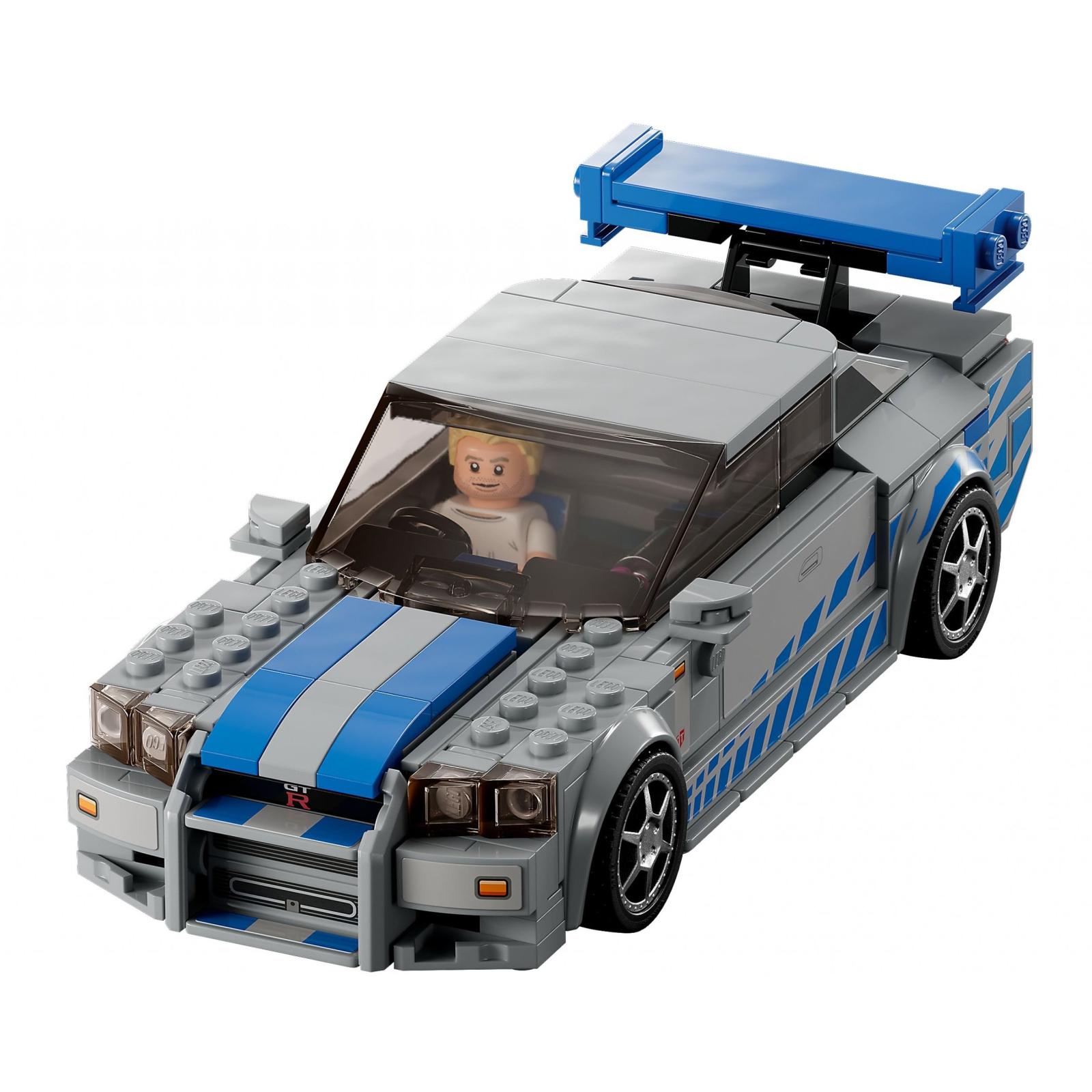 Конструктор LEGO Speed Champions «Подвійний форсаж» Nissan Skyline GT-R (R34) 319 деталей (76917) зображення 4
