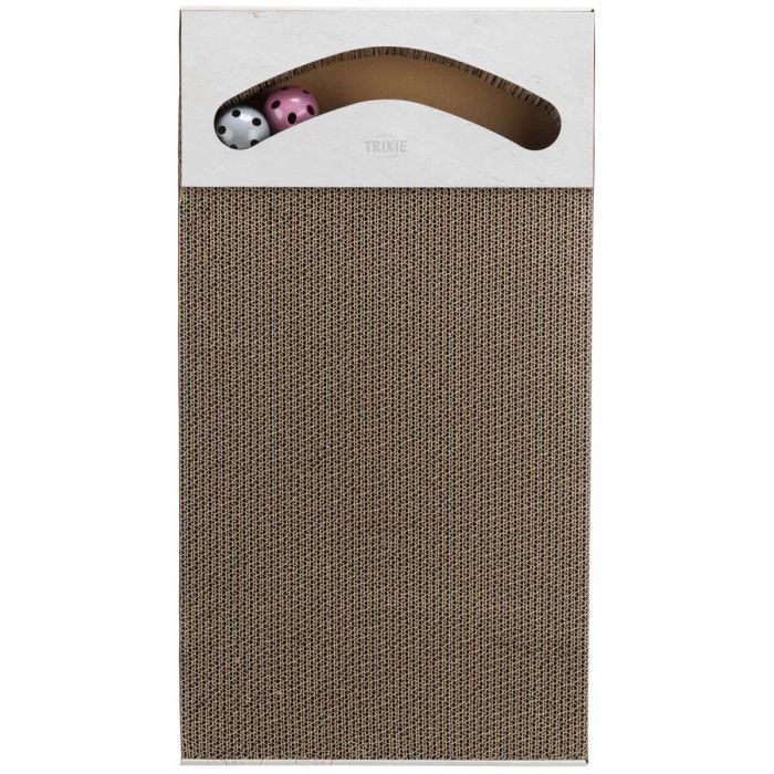 Дряпка (когтеточка) для котов Trixie XXL картон 70×6×38 см (бежевая) (4011905480329) изображение 2