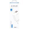 Зарядное устройство ACCLAB AL-TC224 2хUSB 5В/2,4A/12W (1283126538834) изображение 2