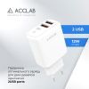Зарядное устройство ACCLAB AL-TC224 2хUSB 5В/2,4A/12W (1283126538834) изображение 5