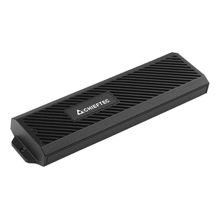 Карман внешний Chieftec M.2 PCIe NVMe/SATA SSD CEB-M2C-TLE USB 3.2 Gen2 Type-C Tool-Less Alum/Plastic (CEB-M2C-TLE)