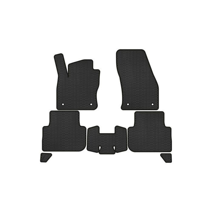 Килимок в салон EVAtech Volkswagen Tiguan (Mk 2) 2016-2020 2 поколі (VW31492CR5AV4RBB)