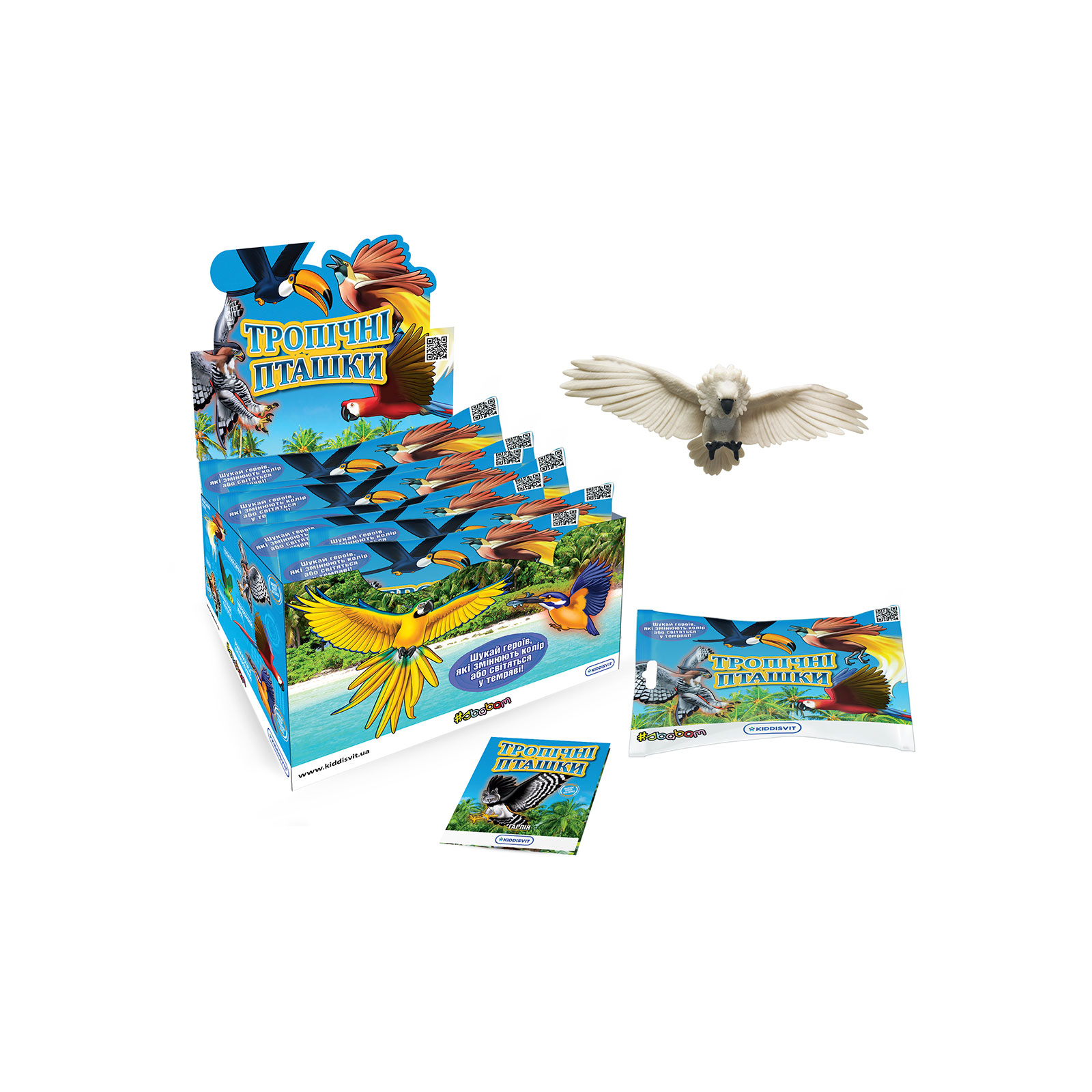 Фигурка #sbabam Стретч-игрушка в виде животного – Тропические птички (14-CN-2020) изображение 5