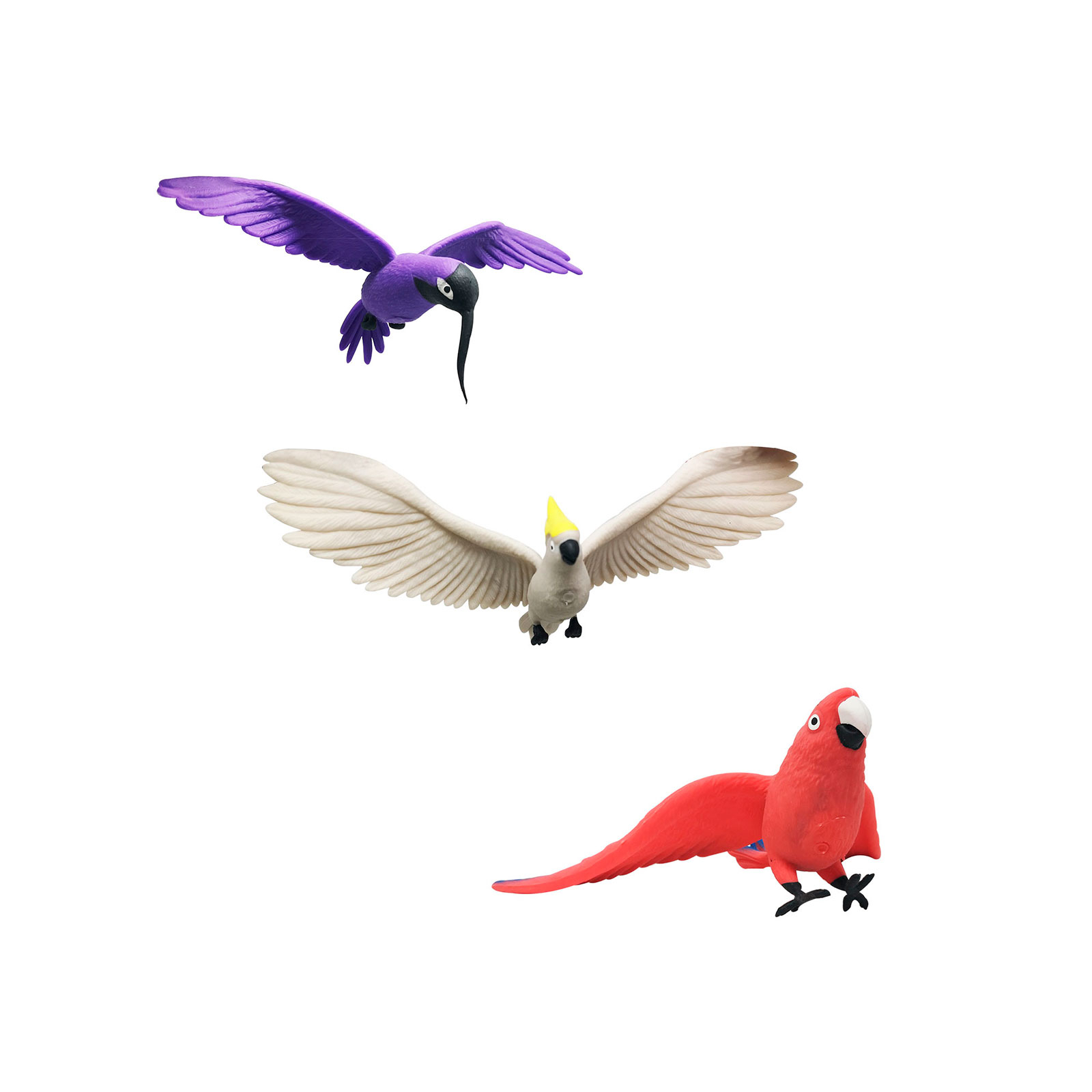 Фігурка #sbabam Стретч-іграшка у вигляді тварини – Тропічні пташки (14-CN-2020) зображення 6