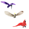 Фигурка #sbabam Стретч-игрушка в виде животного – Тропические птички (14-CN-2020) изображение 6