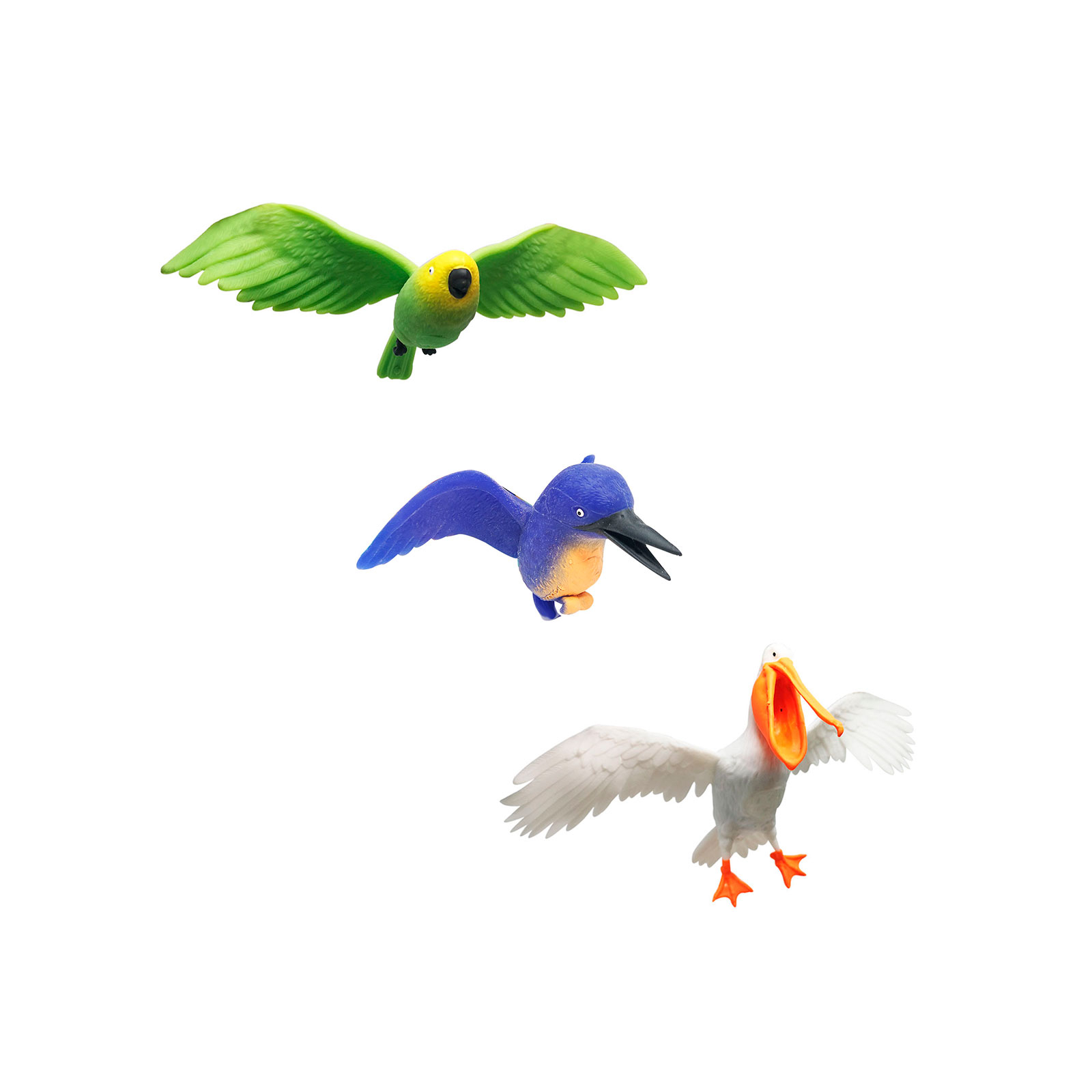 Фігурка #sbabam Стретч-іграшка у вигляді тварини – Тропічні пташки (14-CN-2020) зображення 7
