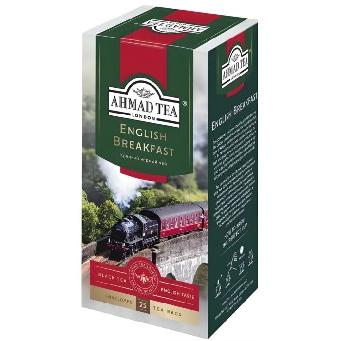 Чай Ahmad Tea Английский к завтраку 25х2 г (54881005906)