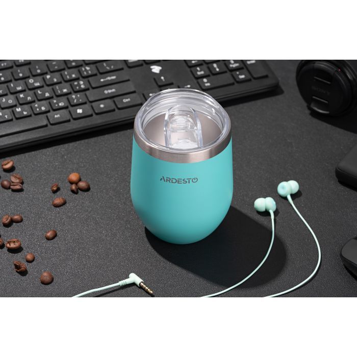 Термокружка Ardesto Compact Mug 350 мл Black (AR2635MMB) зображення 5