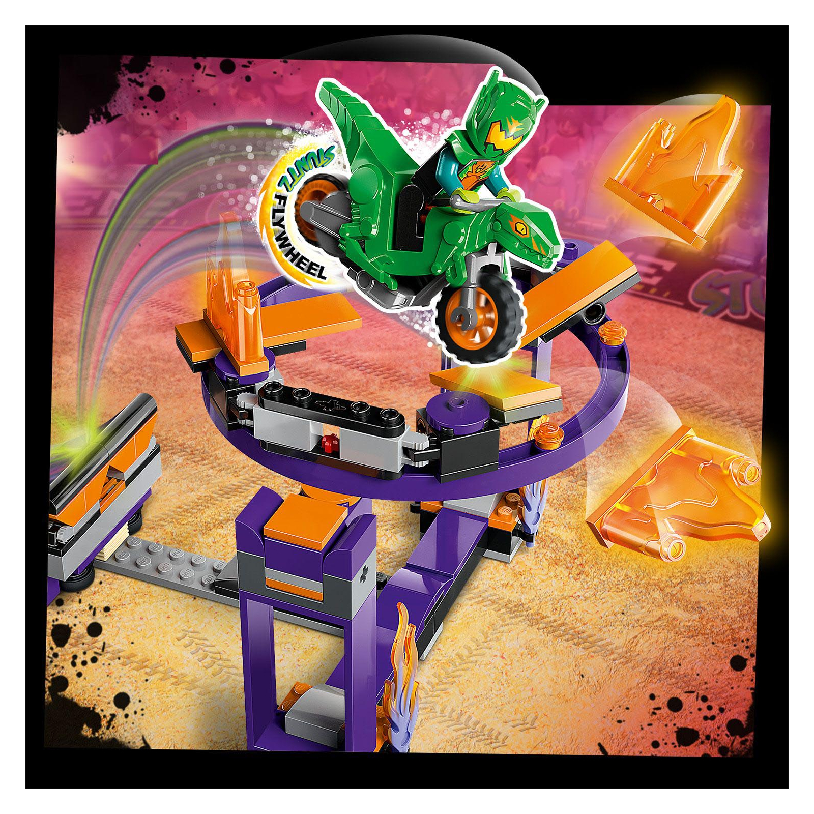 Конструктор LEGO City Stuntz Завдання із каскадерською рампою 144 деталі (60359) зображення 3