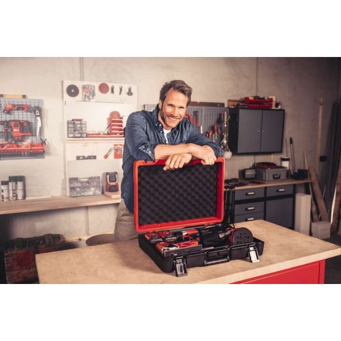 Ящик для инструментов Einhell E-Box M55/40, 30 кг, 40x55x15 см, 3.1 кг (4530049) изображение 3