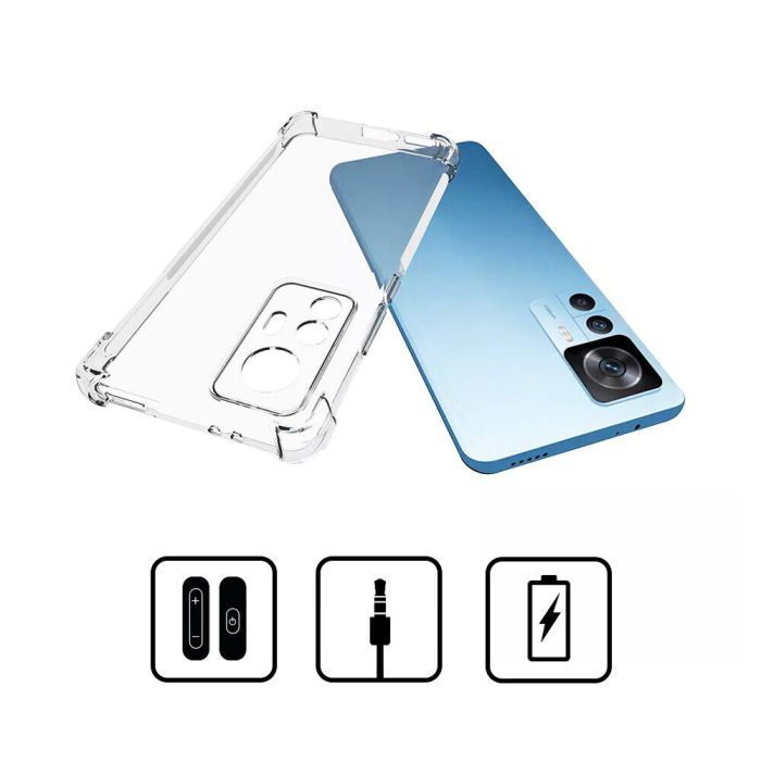 Чехол для мобильного телефона BeCover Anti-Shock Xiaomi 12T / 12T Pro Clear (708910) изображение 3