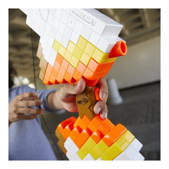 Игрушечное оружие Hasbro Nerf Бластер лук Sabrewing Майнкрафт (F4733) изображение 9