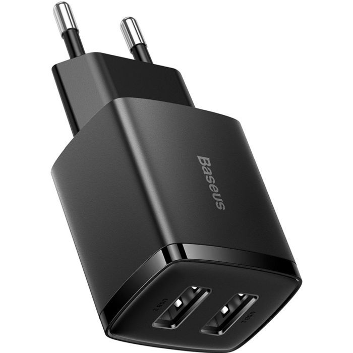 Зарядное устройство Baseus Compact Charger 2U White (CCXJ010202)