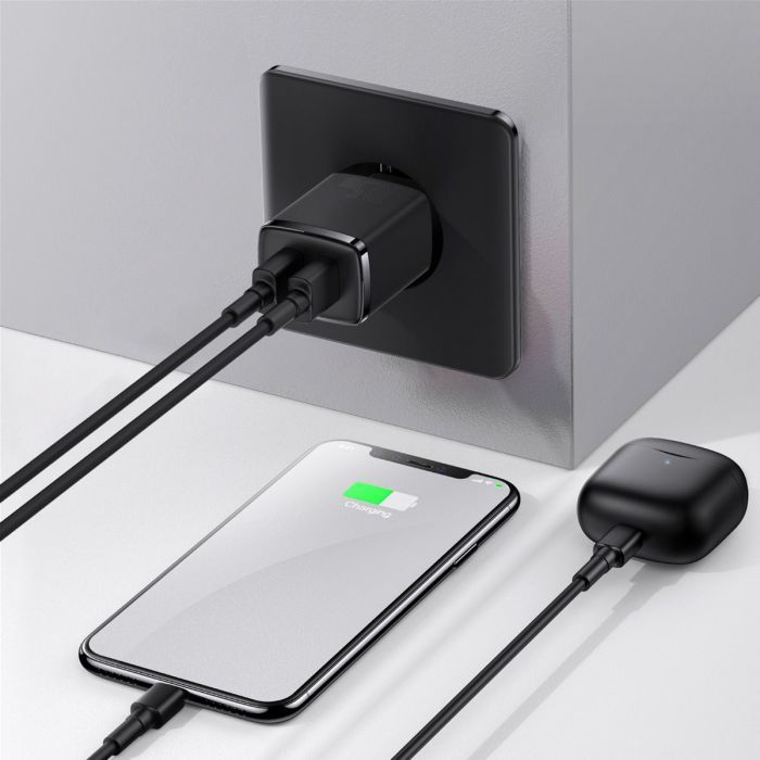 Зарядное устройство Baseus Compact Charger 2U White (CCXJ010202) изображение 6