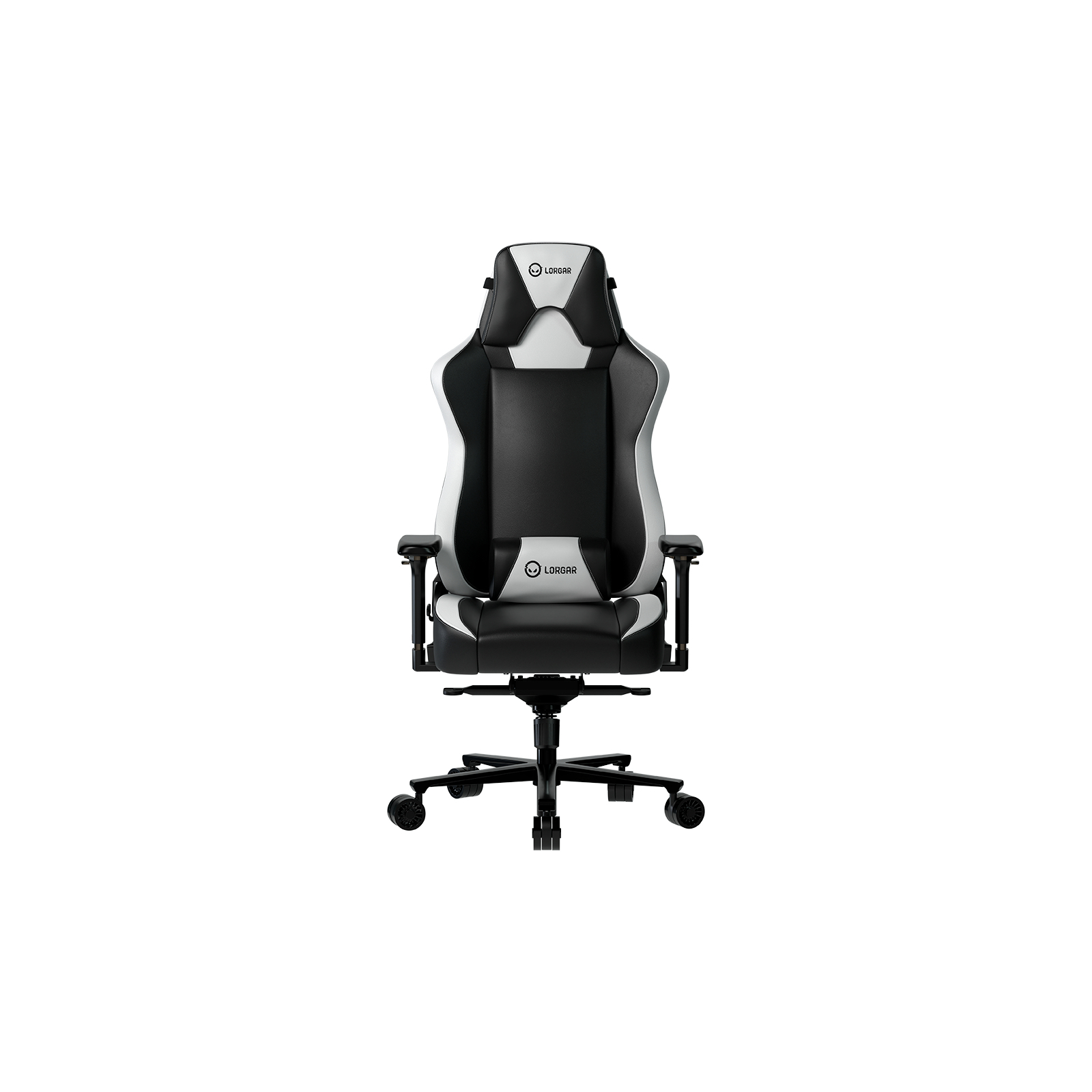 Кресло игровое Lorgar Base 311 Black/White (LRG-CHR311BW) изображение 2