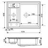 Мийка кухонна GRANADO SAMORA white (gr0905) зображення 6