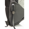 Рюкзак школьный Optima 17.5" Techno унисекс 0.7 кг 16-25 л Коричневый с выделенными элементами (O96910-01) изображение 6
