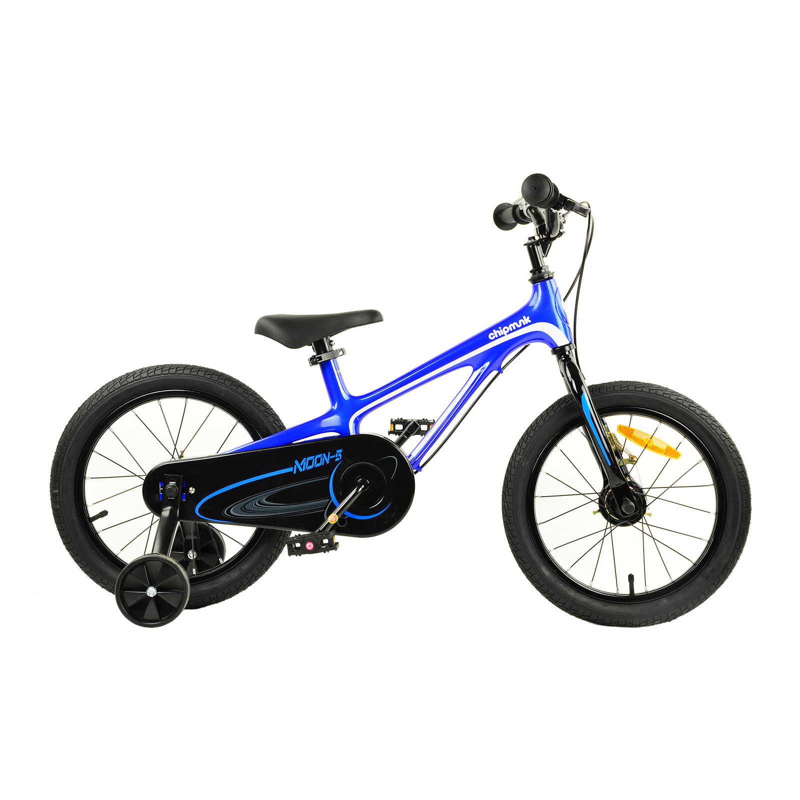 Дитячий велосипед Royal Baby Chipmunk Moon 14", Магній, Official UA, синій (CM14-5-blue)