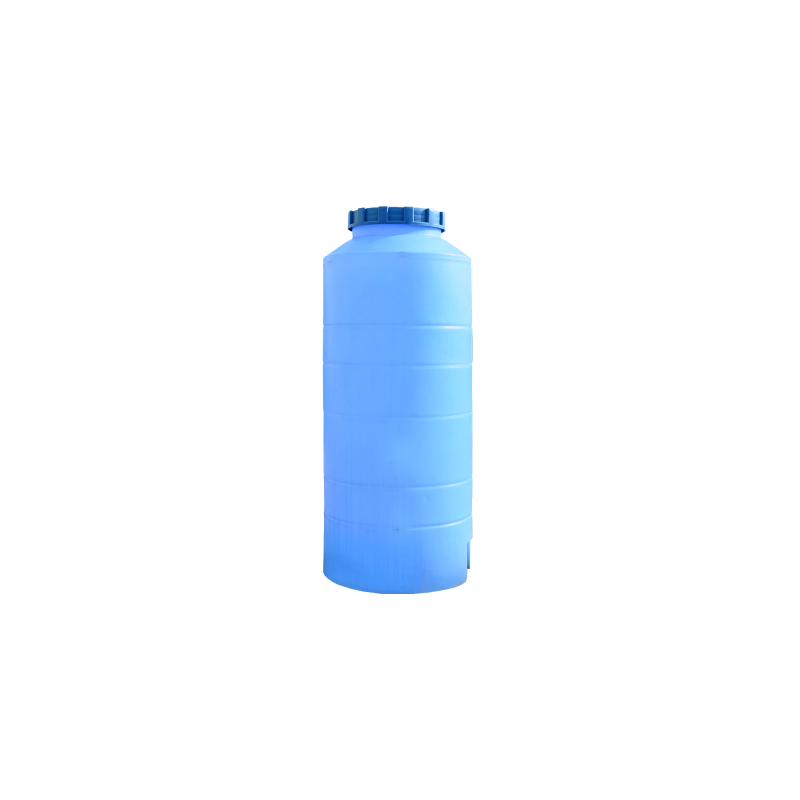 Ємність для води Пласт Бак вертикальна харчова 1000 л вузька синя (12438)