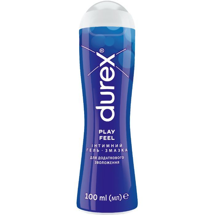 Интимный гель-смазка Durex Play Feel для дополнительного увлажнения (лубрикант) 100 мл (4820108005129)