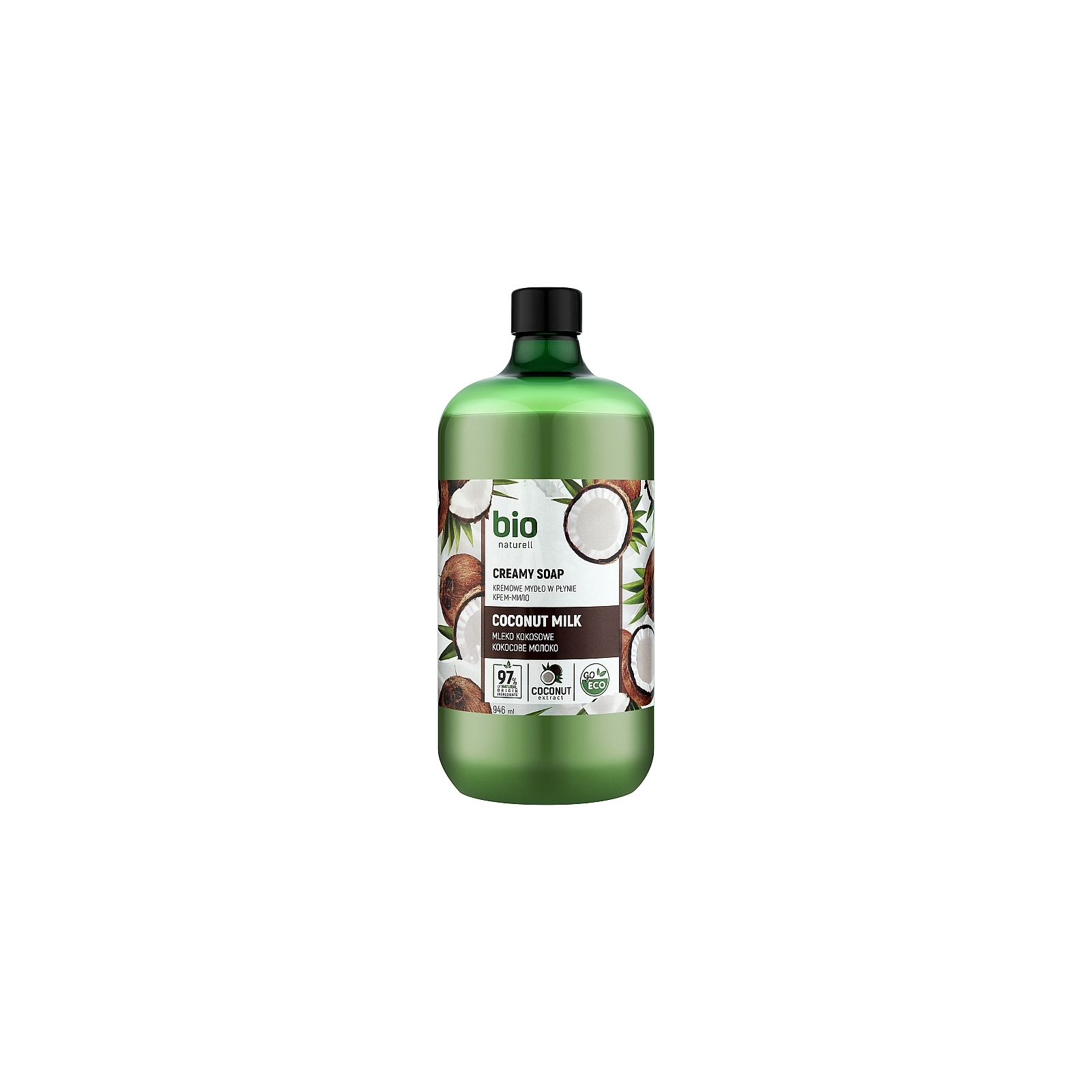 Жидкое мыло Bio Naturell Coconut Milk Creamy Soap Кокосовое молоко запаска 946 мл (4820168434532)