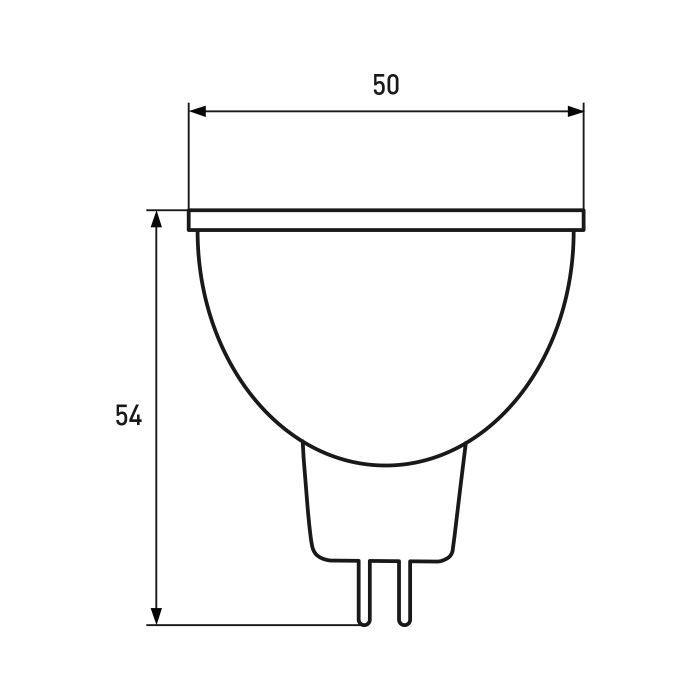 Лампочка Eurolamp LED SMD MR16 11W GU10 3000K 220V (LED-SMD-11103(P)) зображення 3