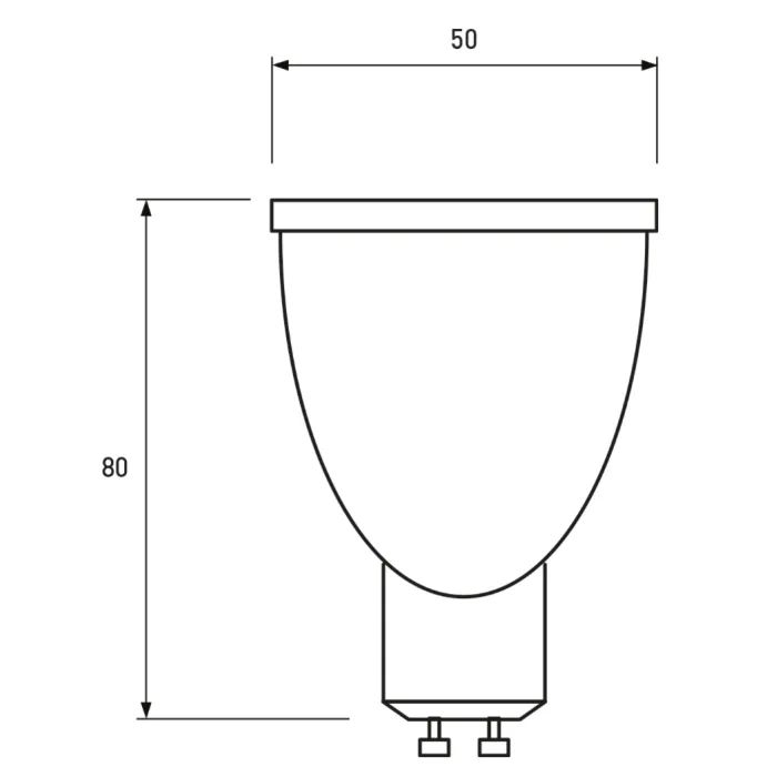 Лампочка Eurolamp LED SMD MR16 11W 990Lm GU10 3000K 220V (LED-SMD-11103(P)) изображение 3
