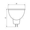 Лампочка Eurolamp LED SMD MR16 11W GU10 3000K 220V (LED-SMD-11103(P)) зображення 3
