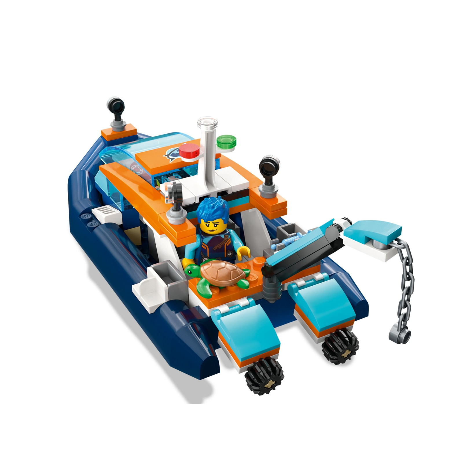 Конструктор LEGO City Дослідницький підводний човен 182 деталей (60377) зображення 4