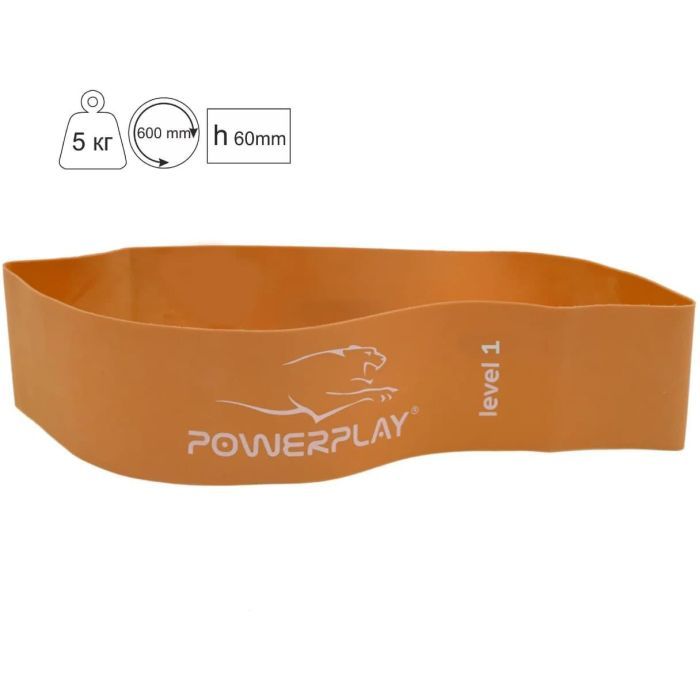 Эспандер PowerPlay 4140 Level 1 Помаранчева (PP_4140_Orange) изображение 2