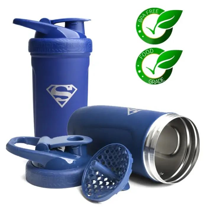 Шейкер спортивный SmartShake Reforce 900ml DC Batman Logo (11150601) изображение 7