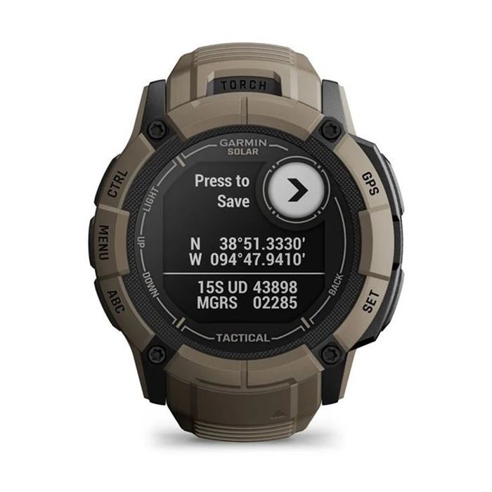 Смарт-годинник Garmin Instinct 2X, Solar, Tactical Edition, Coyote Tan, GPS (010-02805-02) зображення 10